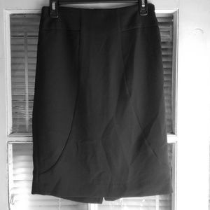 Black pencil skirt